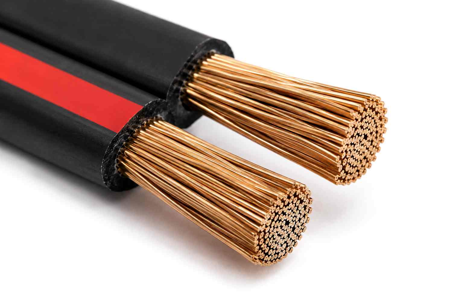CCA vodič  reproduktorový kabel mědí plátovaný hliník